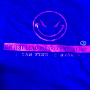 Hot Topic TEMPTATION TShirt BLACK MENS Anti Tee XL